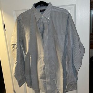 Men’s Chaps Dress Shirt - Gently Worn - Size Lg